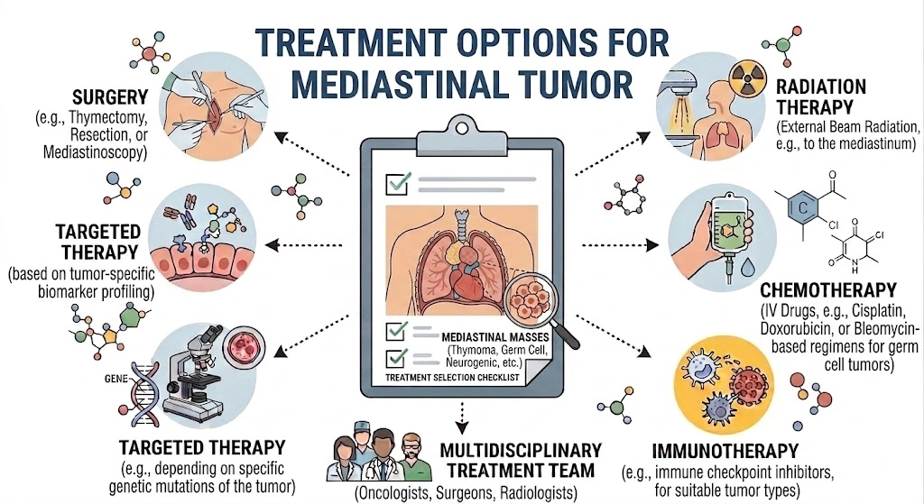 Treatment Options for Mediastinal Tumor