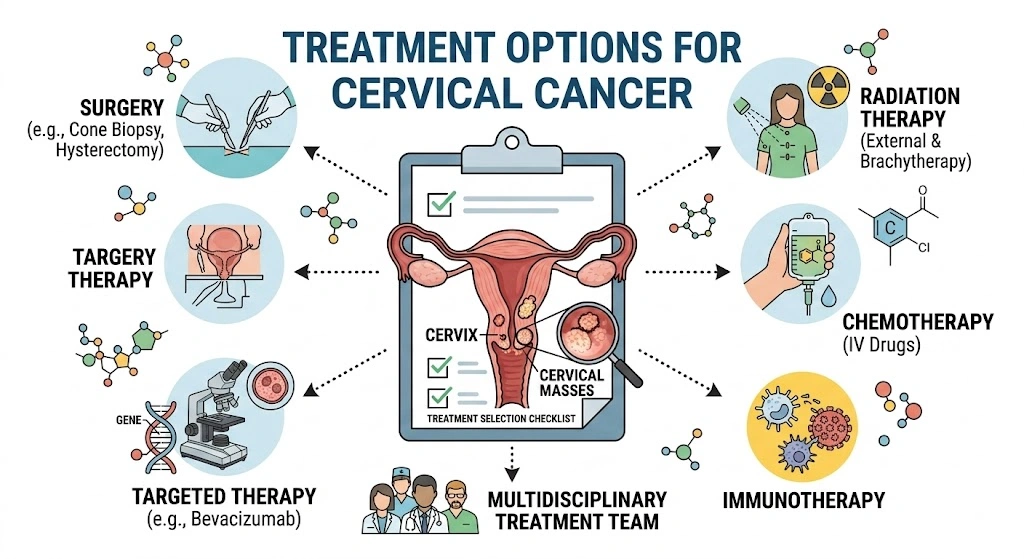 Treatment Options for Cervical Cancer