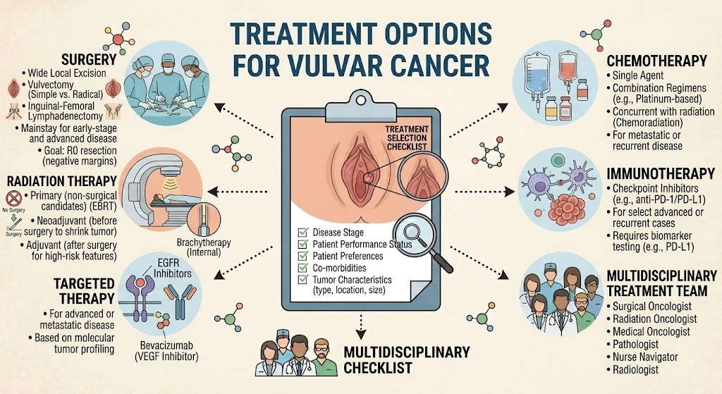 Treatment Options for Vulvar Cancer
