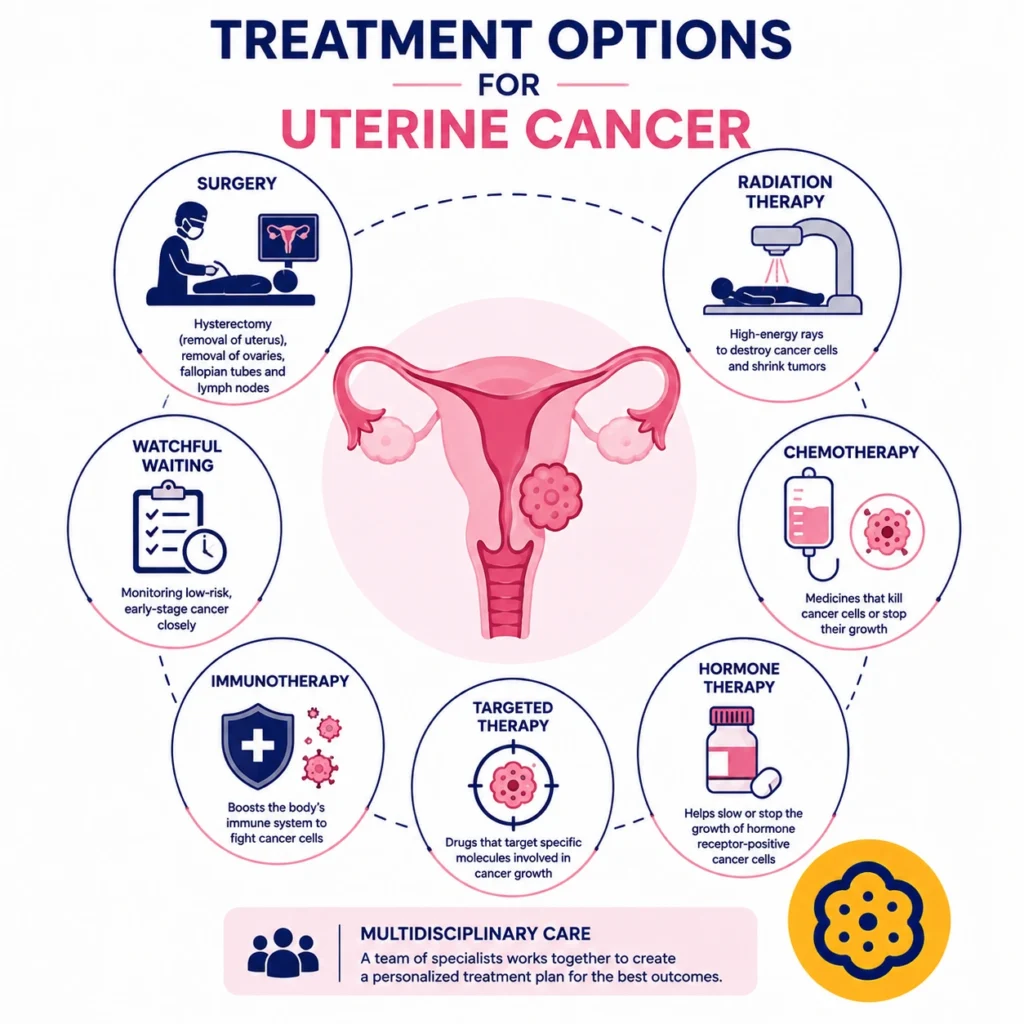 Treatment Options for Uterine Cancer