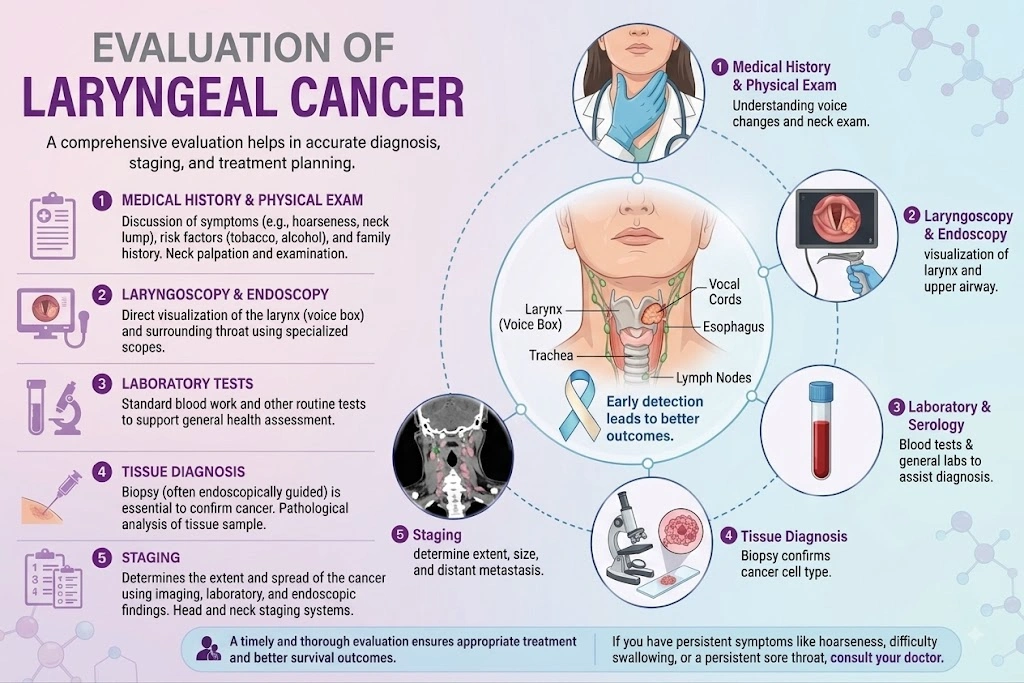 Evaluation of Laryngeal Cancer