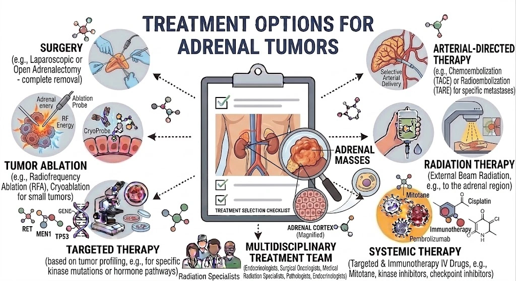 Treatment Options for Adrenal Tumors