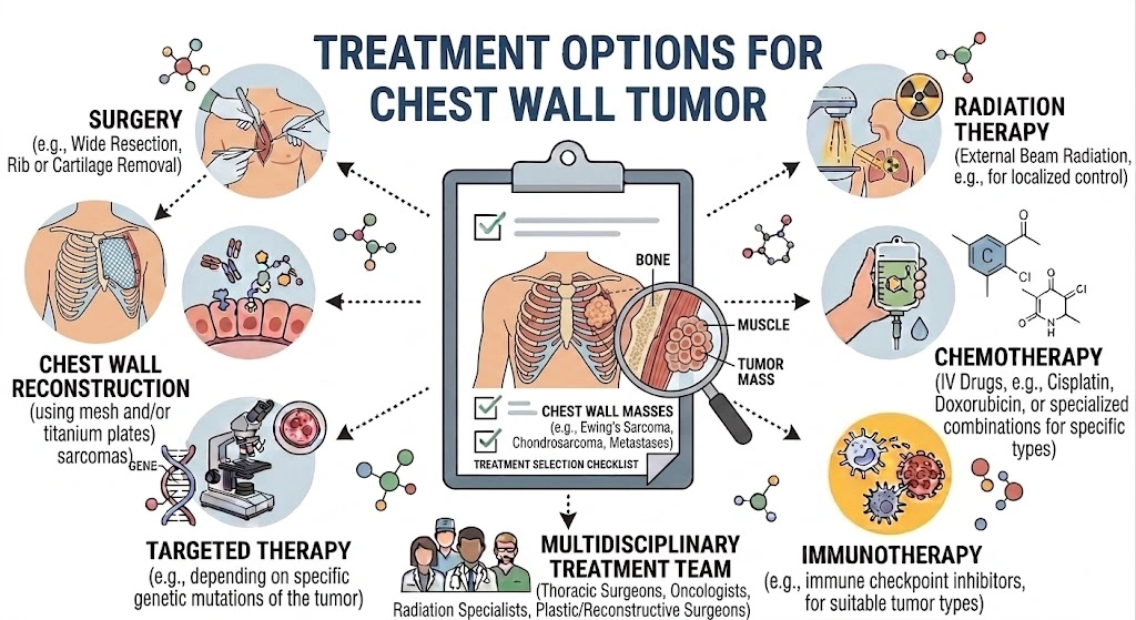 Treatment Options for Chest Wall Tumor