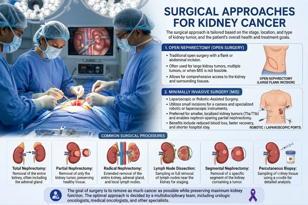 Surgical Approaches for Kidney Cancer
