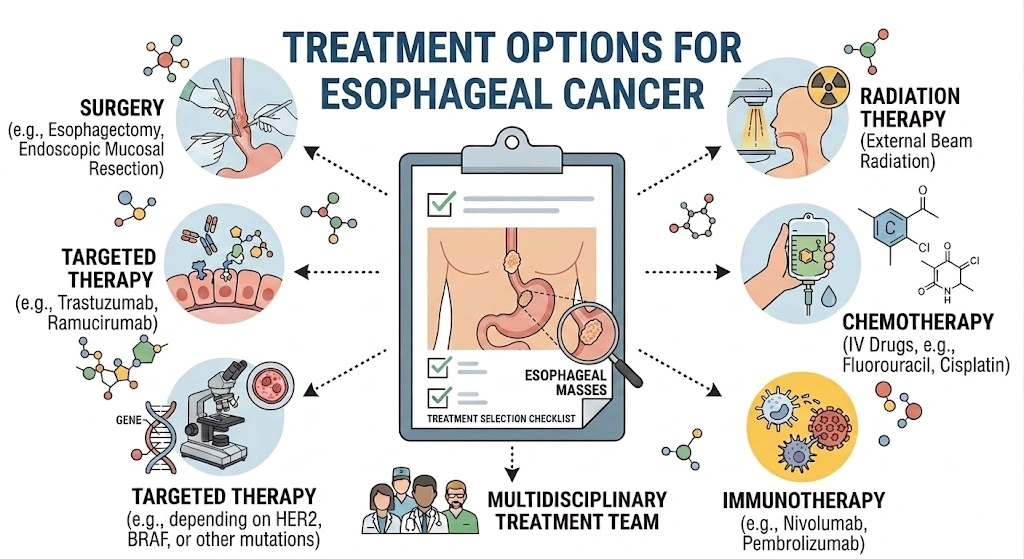 Treatment Options for Esophageal Cancer