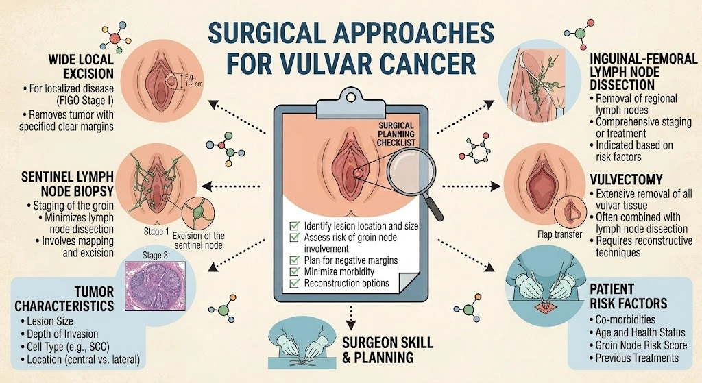 Surgical Approaches for Vulvar Cancer