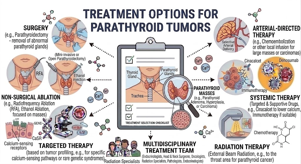 Treatment Options for Parathyroid Tumors
