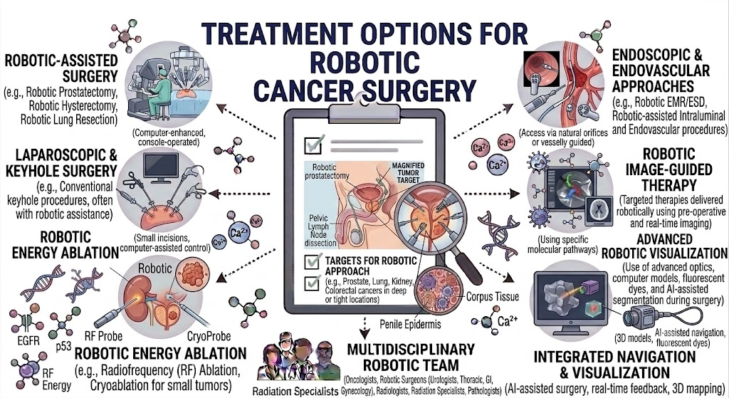 Treatment Options for Robotic Cancer Surgery