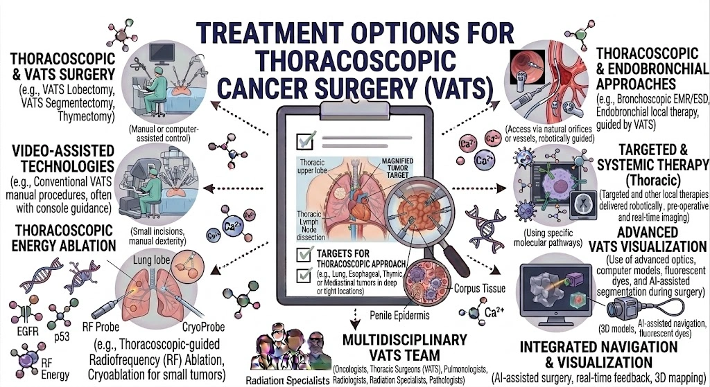 Treatment Options for Thoracoscopic Cancer Surgery (VATS)
